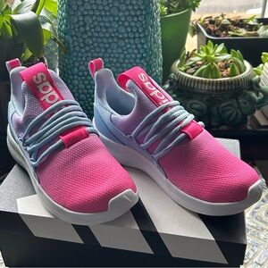 Adidas Kids' Adidas Lite Racer Adapt 7.0 Slip On sneakers ombré blue pink size 3